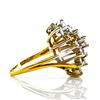 Image 3 : 14k Gold Multistone Ring, 7.64g Total Wgt Sz. 9.25