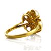 Image 5 : 10k Gold Pearl Ring, 3.7g Total Wgt. Sz. 6