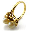 Image 7 : 10k Gold Pearl Ring, 3.7g Total Wgt. Sz. 6