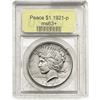 Image 1 : 1921 Silver Peace Dollar USCG MS63+
