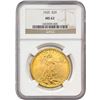 Image 1 : 1925 $20 Gold Double Eagle NGC MS62