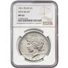 Image 1 : 1921 Silver Peace Dollar NGC MS62