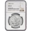 Image 4 : 1898-1904 [4] Morgan Silver Dollar NGC MS63