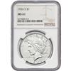 Image 4 : 1925-1927 [3] Silver Peace Dollar NGC MS/AU53-64