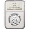 Image 2 : 1955-1959 [3] Franklin Half Dollar NGC PF65-68