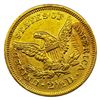Image 2 : 1856 $2.50 Gold Quarter Eagle