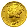 Image 1 : 2016-W 1/10 Oz Gold Mercury Dime 10c