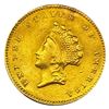 Image 1 : 1855 Rare Gold Dollar
