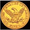 Image 2 : 1861 $5 Gold Half Eagle UNCIRCULATED