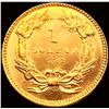 Image 2 : 1862 Rare Gold Dollar GEM BU