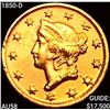 Image 1 : 1850-D Rare Gold Dollar CHOICE AU