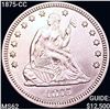 Image 1 : 1875-CC Seated Liberty Quarter UNCIRCULATED