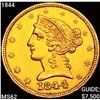 Image 1 : 1844 $5 Gold Half Eagle UNCIRCULATED