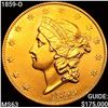 Image 1 : 1859-O $20 Gold Double Eagle CHOICE BU