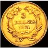 Image 2 : 1874 $3 Gold Piece UNCIRCULATED