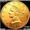 Image 1 : 1893-CC $10 Gold Eagle CHOICE BU