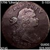 Image 1 : 1796 "Liherty" S-103 Draped Bust Large Cent NEARLY UNCIRCULATED