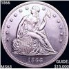 Image 1 : 1866 Seated Liberty Dollar CHOICE BU
