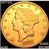Image 1 : 1877-CC $20 Gold Double Eagle HIGH GRADE