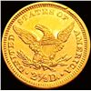 Image 2 : 1872 $2.50 Gold Quarter Eagle CHOICE BU