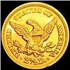 Image 2 : 1847-C $2.50 Gold Quarter Eagle CHOICE BU