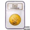 Image 1 : 1890-CC $20 LH Double Eagle - Gold - NGC MS62