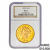 Image 1 : 1883-S $20 Gold Double Eagle NGC MS61