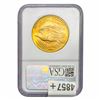 Image 2 : 1907 $20 Gold Double Eagle NGC MS64