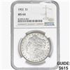 Image 1 : 1902 Morgan Silver Dollar NGC MS64