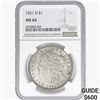 Image 1 : 1921-D Morgan Silver Dollar NGC MS64