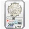 Image 2 : 1886 Morgan Silver Dollar NGC MS66