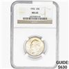 Image 1 : 1932 Washington Silver Quarter NGC MS65