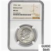 Image 1 : 1936 Bridgeport Half Dollar NGC MS65