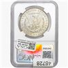 Image 2 : 1878 7TF REV 79 Morgan Silver Dollar NGC MS61