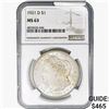 Image 1 : 1921-D Morgan Silver Dollar NGC MS63