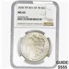 Image 1 : 1878 7TF REV 78 Morgan Silver Dollar NGC MS63