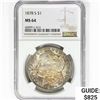 Image 1 : 1878-S Morgan Silver Dollar NGC MS64