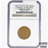 Image 1 : 1861-65 NY Token S-A25C Sutler NGC VF30 BN Benson