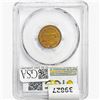 Image 2 : 1864 Patriotic Token Brass Holed F-133/458b PCGS MS63