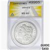 Image 1 : 1904-O Morgan Silver Dollar ANACS MS65