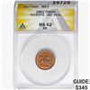 Image 1 : 1863 Token Patriotic 180/341a ANACS MS62 RB