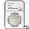 Image 1 : 1890-CC Morgan Silver Dollar NGC AU55