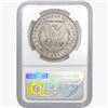 Image 2 : 1890-CC Morgan Silver Dollar NGC AU55