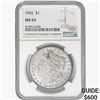 Image 1 : 1902 Morgan Silver Dollar NGC MS63