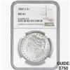Image 1 : 1889-S Morgan Silver Dollar NGC MS61