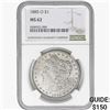 1885-O Morgan Silver Dollar NGC MS62