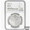 1902 Morgan Silver Dollar NGC MS63