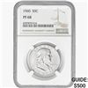 1960 Franklin Half Dollar NGC PF68