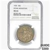 Image 1 : 1925 Stone Mountain Half Dollar NGC MS64