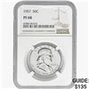 Image 1 : 1957 Franklin Half Dollar NGC PF68